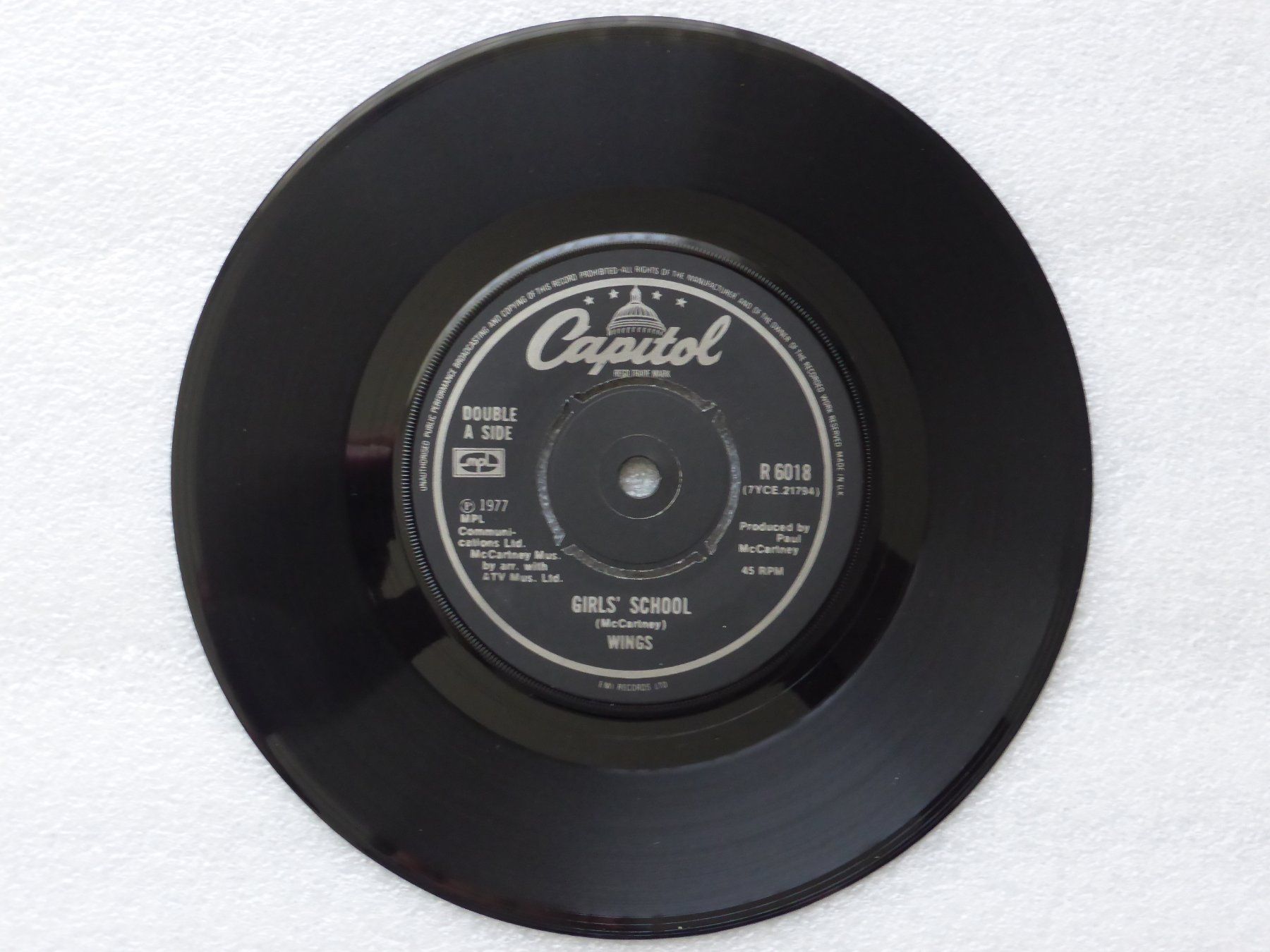 Dischi in vinile: Vinyl Single   WINGS (PAUL McCARTNEY) – Usato da Küssnacht am Rigi venduto da Mondkinder 2