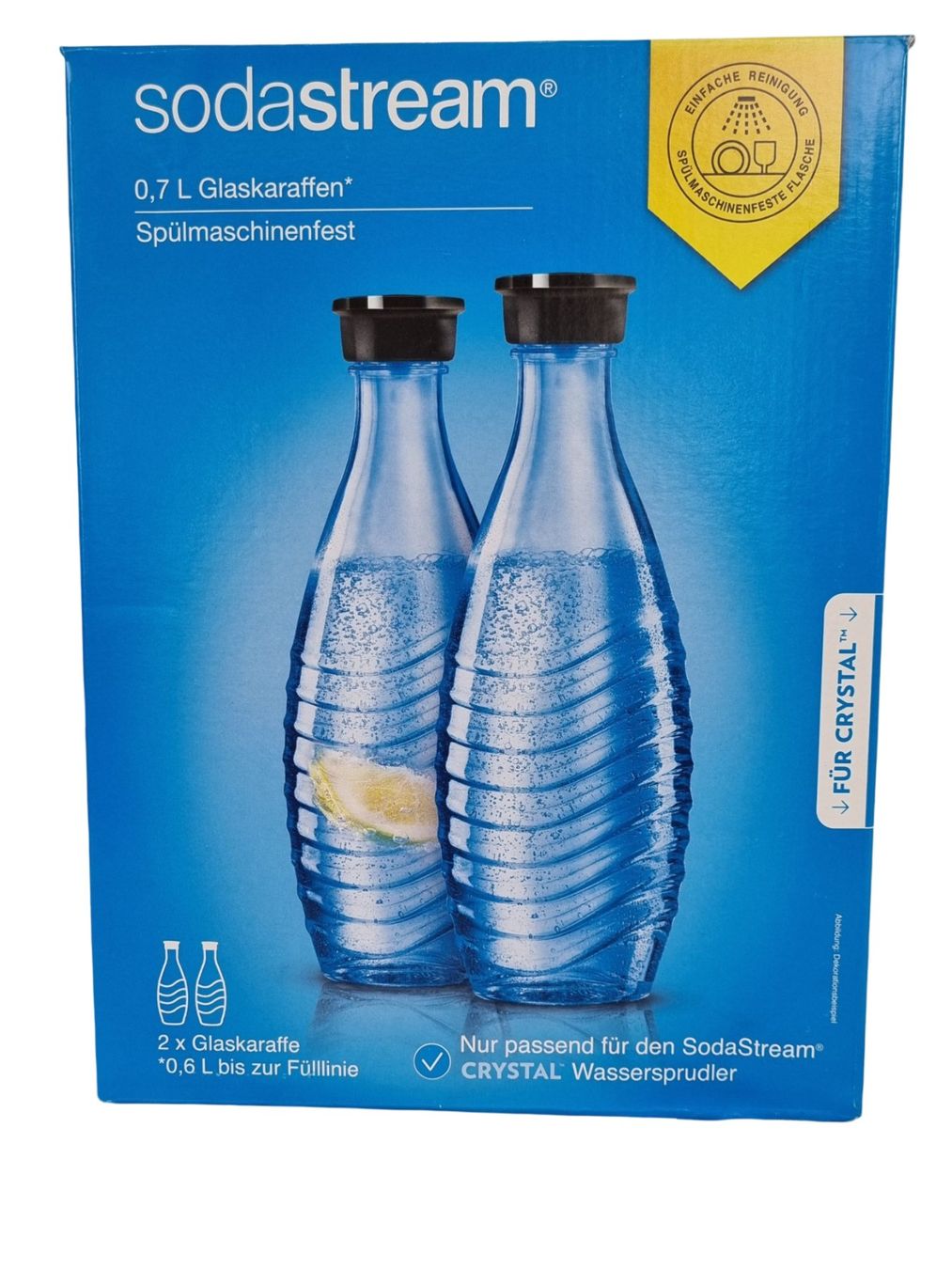 Sodastream Caraffe: SODASTREAM 0,7 L Glaskaraffen – Nuovo (secondo la descrizione) da Wangen b. Olten venduto da Restwert_Wangen 2