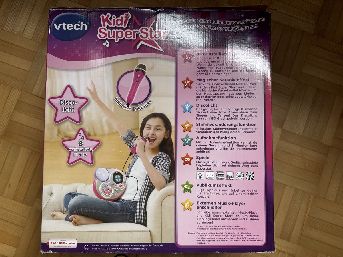 Vtech Spielzeuge: Vtech Kid Superstar Karaoke-Mikrofon mit Ständer – Gebraucht aus Kilchberg ZH von Von_dutch 2
