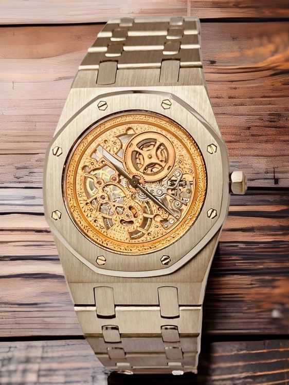 Audemars Piguet Royal oak Platinum skeleton 3 9 exemplaires