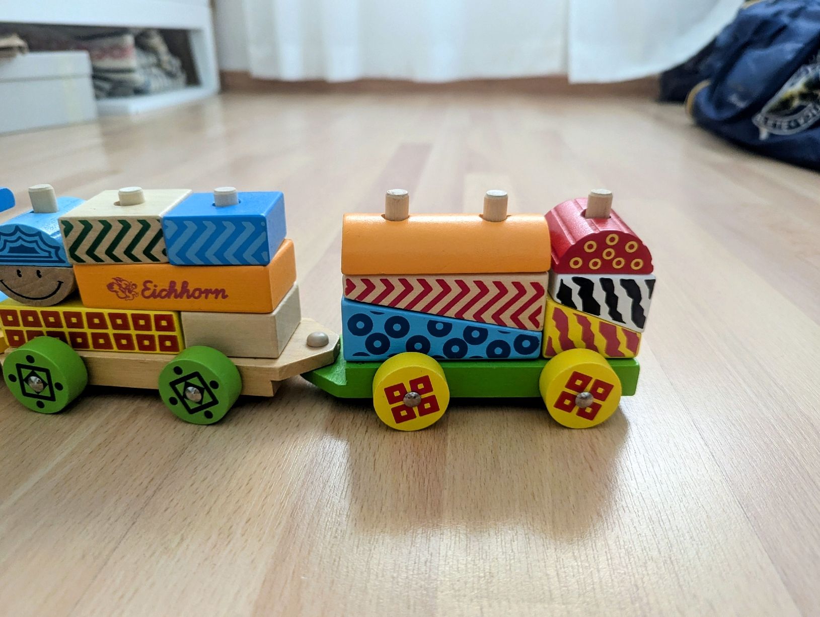 Eichhorn Spielzeuge: Petit train à bois avec pieces – Neu (gemäss Beschreibung) aus Lausanne von sar_q7d5 2