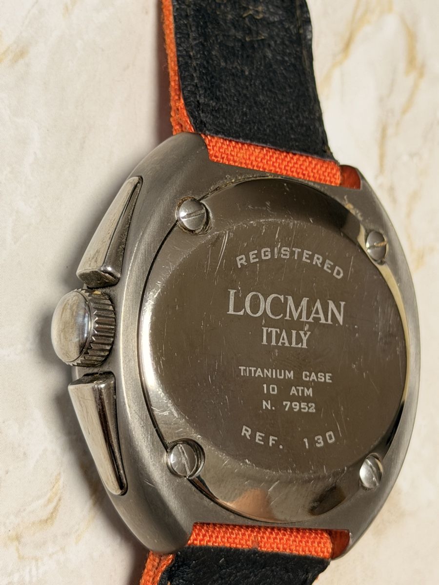 Orologi: Locman Mare Chronographe Titanium  ORANGE – Usato da Grenchen venduto da 24.07LD 3