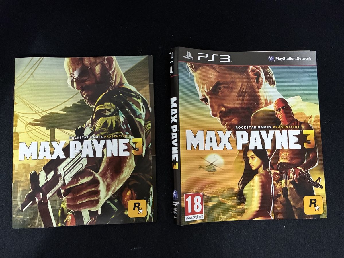 Sony Jeux: Manuale+Cover MAX PAYNE 3 PS3 – Neuf (Voir description) à Taverne par nad02026