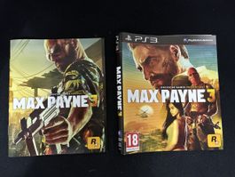 Manuale+Cover MAX PAYNE 3 PS3