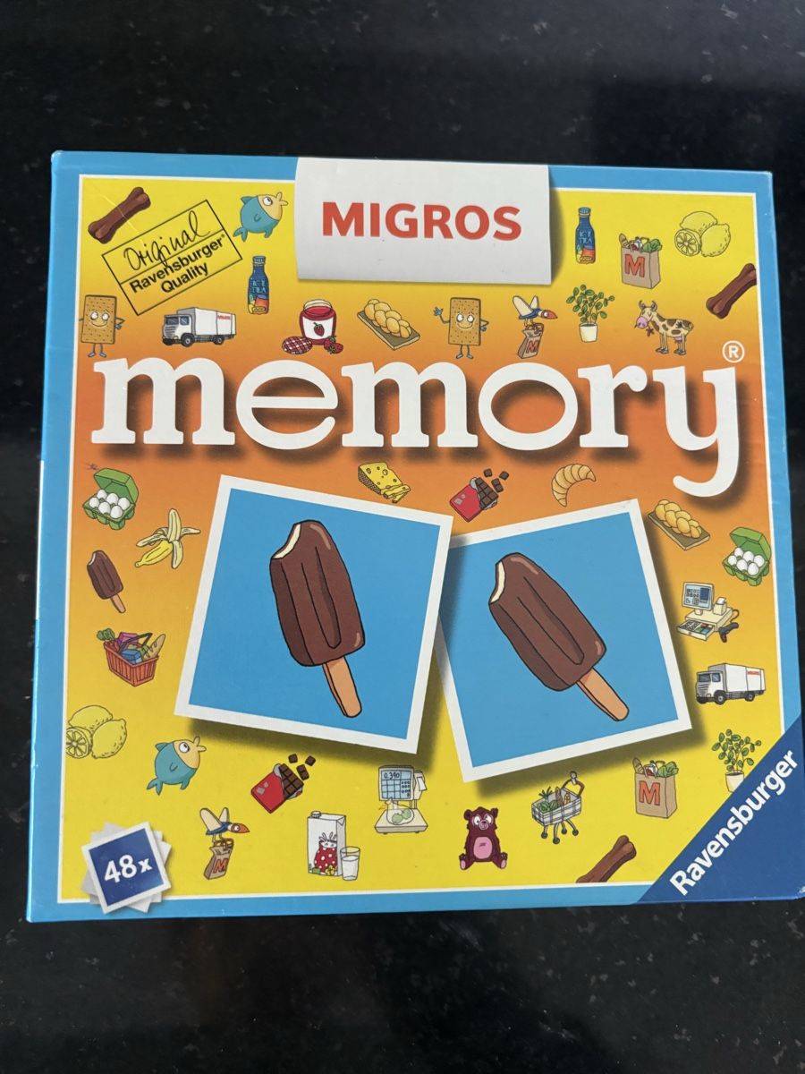 Ravensburger Giochi: Migros Memory Spiel – Usato da Säriswil venduto da Annsah