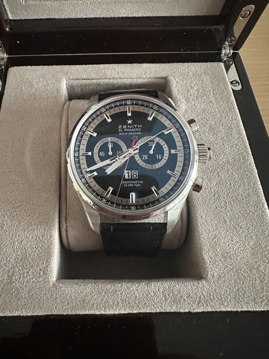 Zenith Montres: Zenith El Primero Chronograph Split Second Uhr Herren Neu – Neuf avec emballage d'origine à Stansstad par Dalmatinerhjf 5