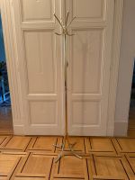 Porte-manteau perroquet en métal doré (laiton), vintage