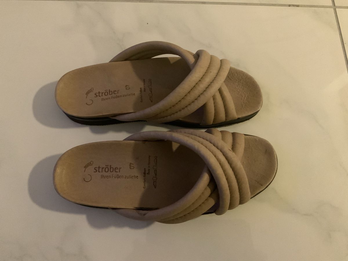 Scarpe da donna: Ströber Leder Sandalen Gr 40 Neu – Nuovo (secondo la descrizione) da Safnern venduto da Peter071 2