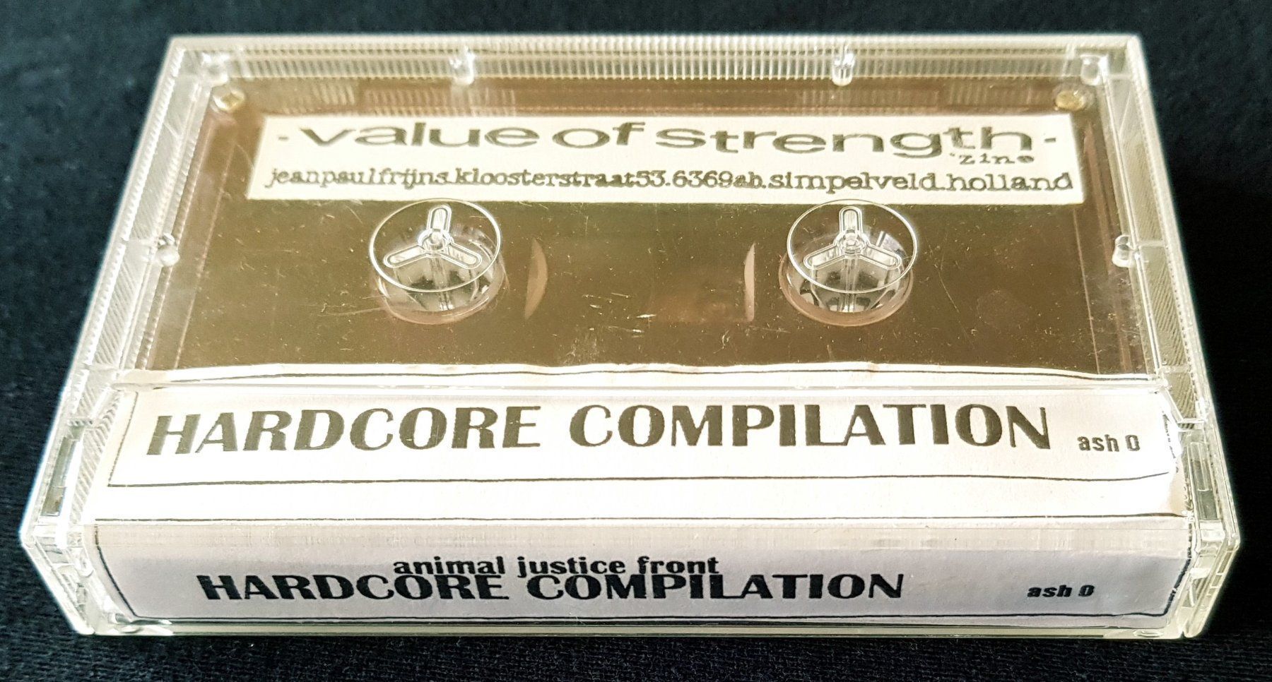 Musicassette: Animal Justice Front Hardcore Compilation - Tape - Various – Usato da Uster venduto da Zardodel 8