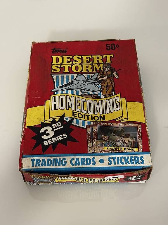 Topps Carte collezionabili: Topps Desert Storm - Coalition for Peace & Homecoming – Usato da Baar venduto da uncommon2 3