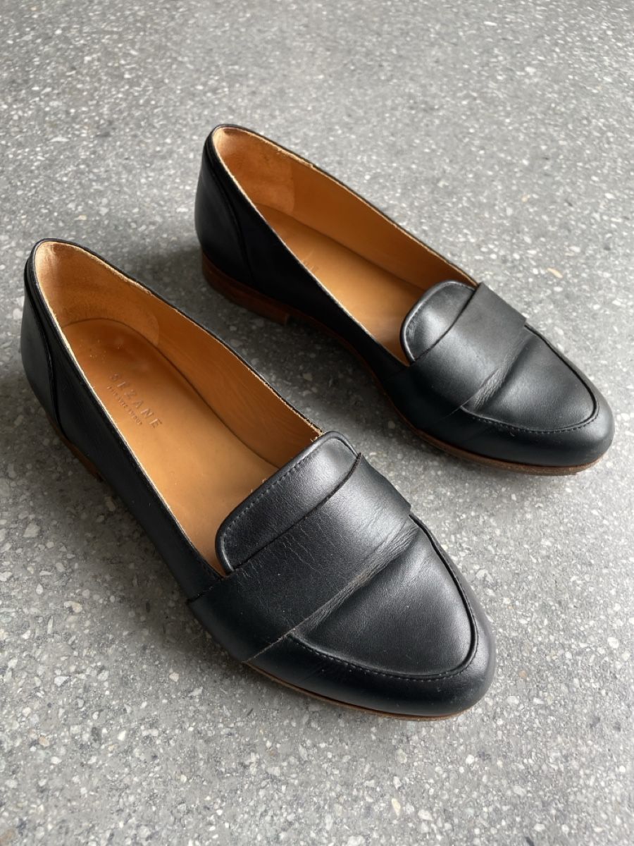 Sezane Scarpe da donna: Mocassins cuir noir Sezane T36 – Usato da Flanthey venduto da henriette83 3