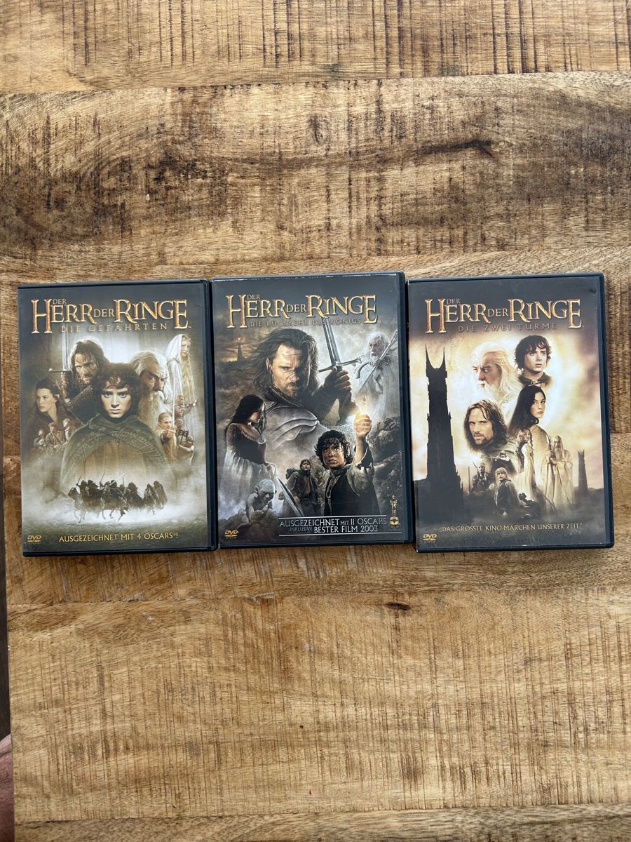 Tutti i DVDs: Herr der Ringe Trilogie DVD Set – Usato da Fällanden venduto da Ed-Thomi
