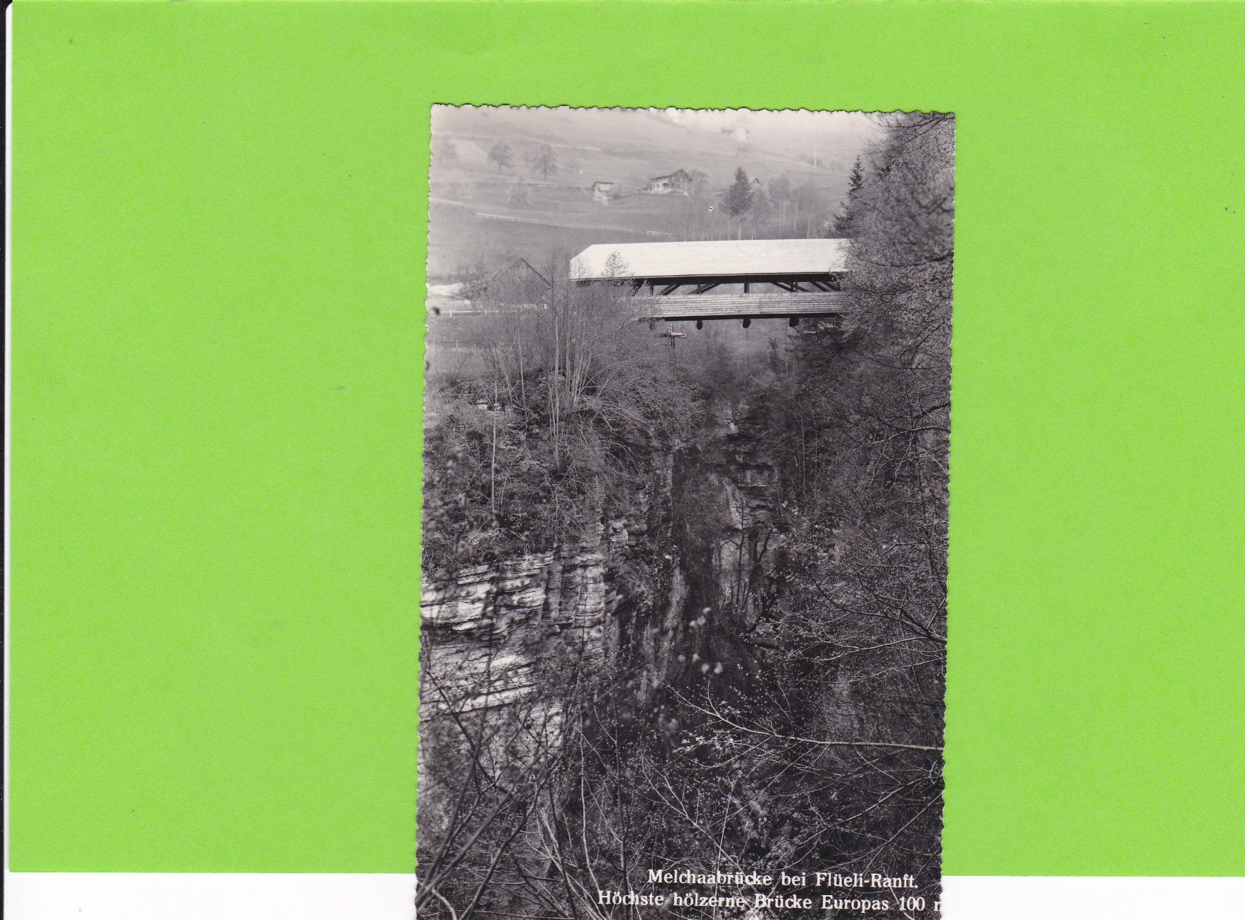 Cartes postales: Melchaabrücke – D'occasion à St. Peterzell par neckertal
