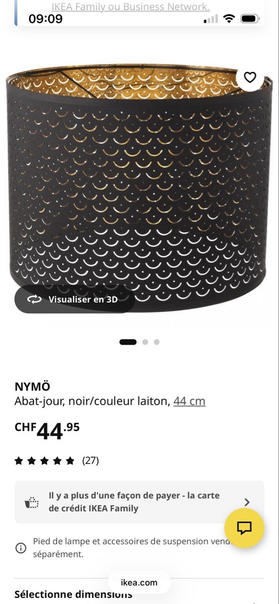 Ikea Lampadari & plafoniere: Suspension Nymö – Usato da Schmitten FR venduto da C.Ro