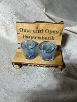 Schnapsbank Oma und Opas Pausenbank Holz  Handmade!