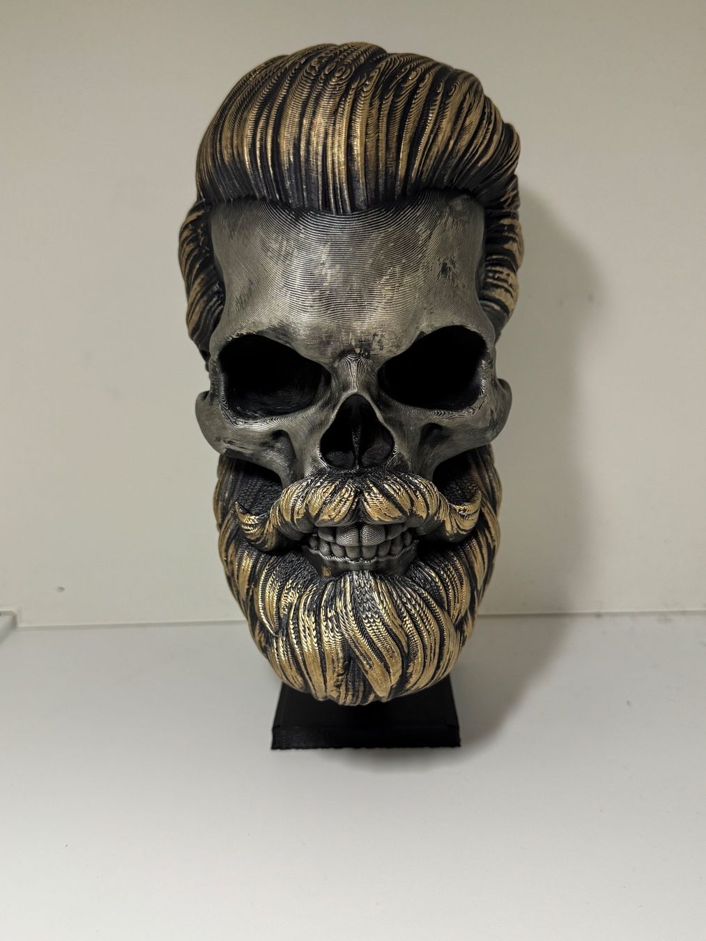Alle Dekorationen: Crâne barbu , déco unique pour Halloween! – Gebraucht aus Vicques von PAMB3D 6