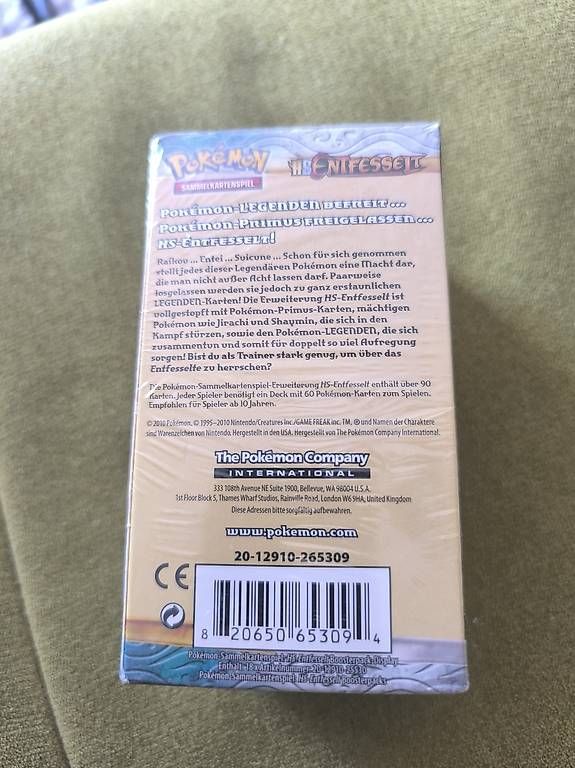 Carte collezionabili: Pokemon Entfesselt Display 18 – Usato da Zürich venduto da Beastware 1