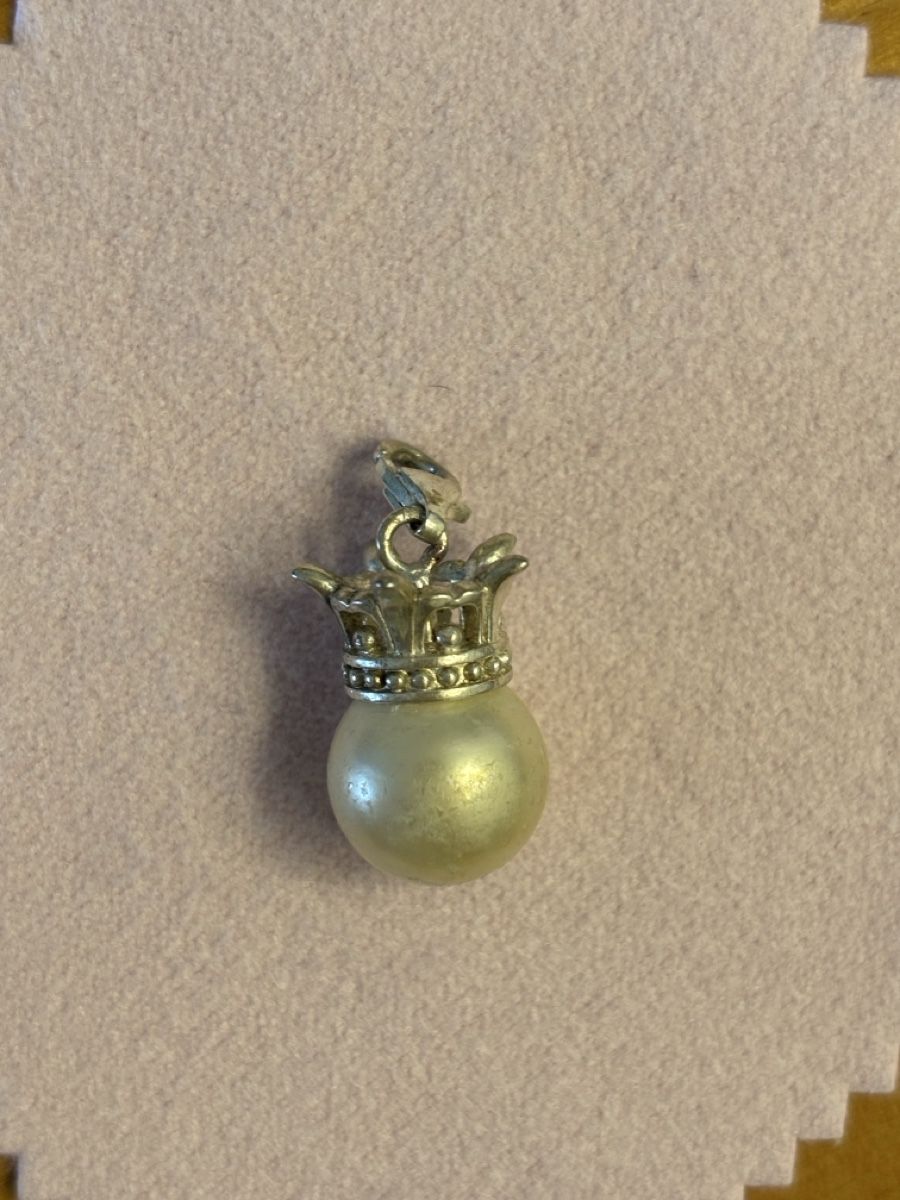 Thomas Sabo Ciondoli: Thomas Sabo Anhänger Krone mit Perle Silber – Usato da Uetikon am See venduto da ansi2601