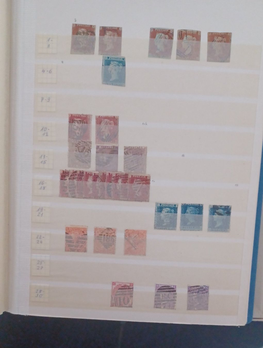 Tutti i francobolli: Briefmarken Sammlung Grossbritanien – Usato da Bönigen venduto da baeschtu1953