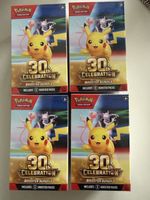 4 Pokemon Celebration Booster Bundles ENG