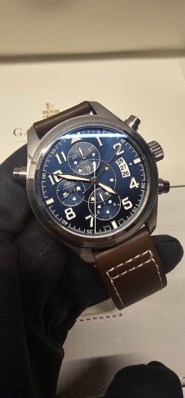 IWC Orologi: IWC Pilot's Double Chronograph Le Petit Prince – Usato da Basel venduto da TimelessWanderer 9