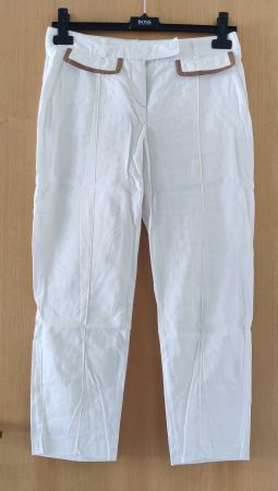 APART Leinen Hose Casual trousers weiss Leinenhose Gr.36