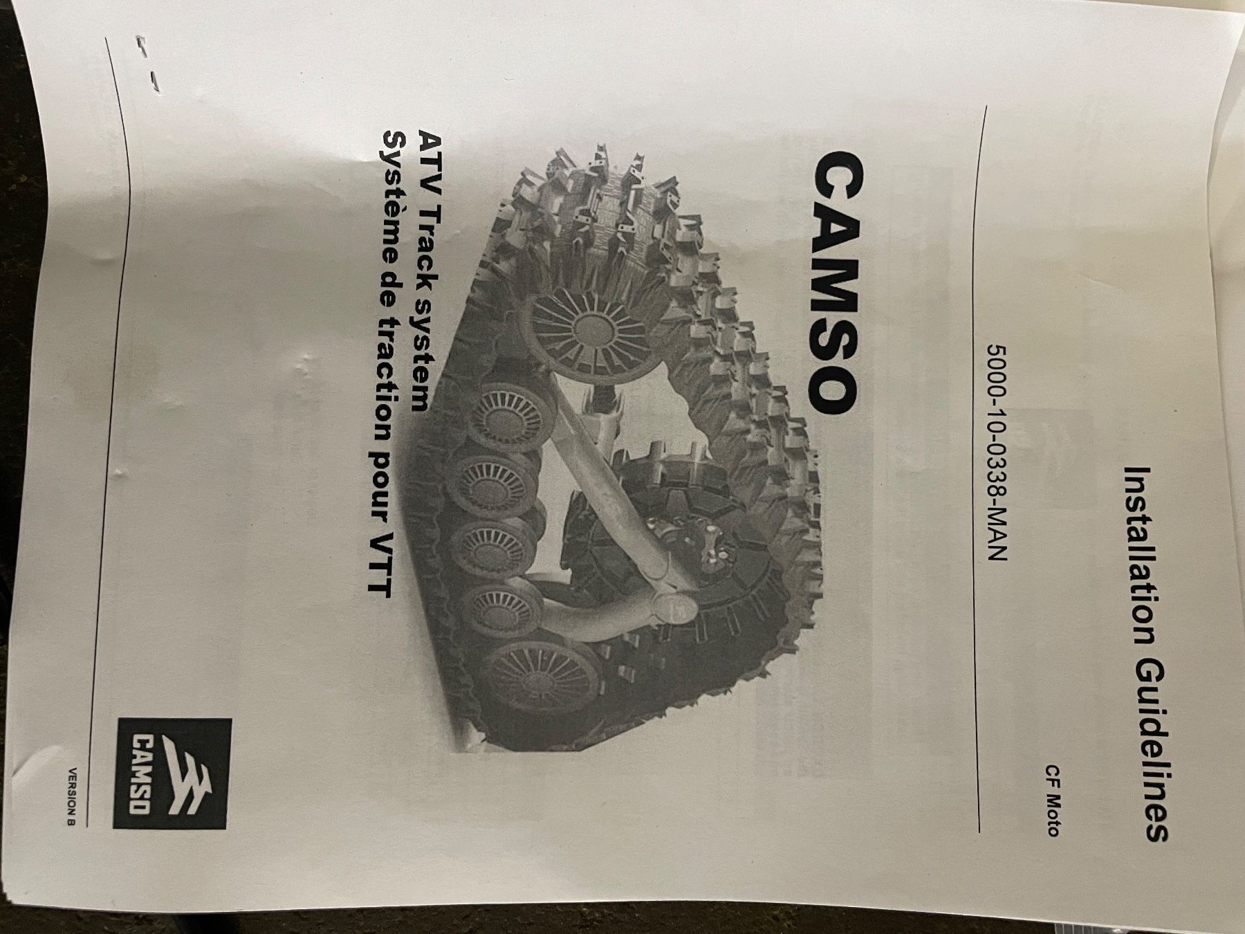 ATV / Quad: Raupensatz Camso X4S Modell 2025 – Nuovo (secondo la descrizione) da Unteriberg venduto da Drummer86 4