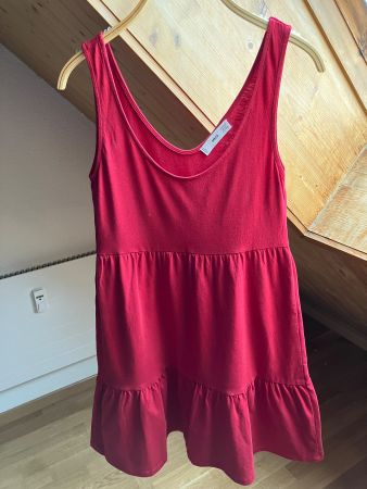 rotes Sommerkleid XS