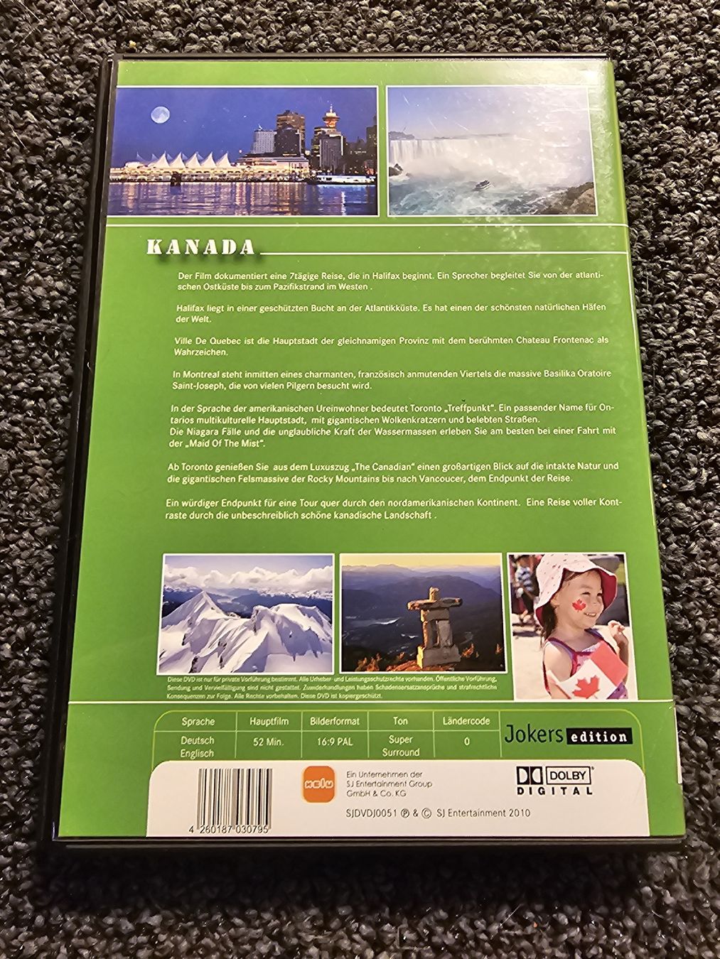Tutti i DVDs: 7 Tage Kanada (21530) – Usato da Ruswil venduto da jan_bxl5 1