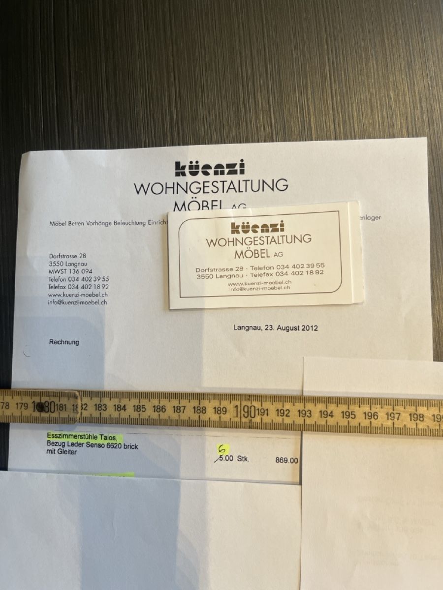 Sedie: Esszimmerstühle – Usato da Münsingen venduto da mst311 6