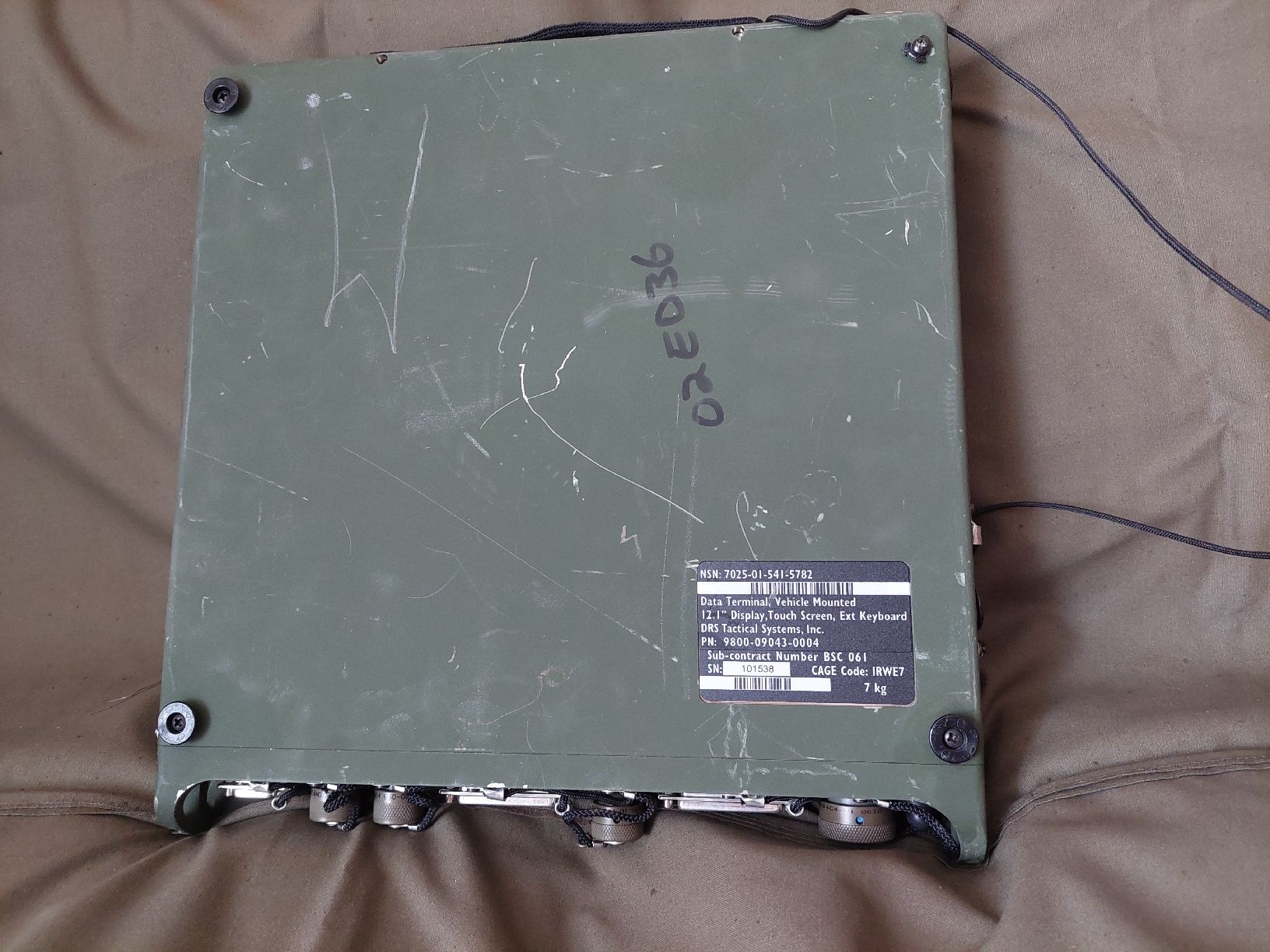 Notebook: Militär Tablet,  DRS Systems, rugged Display – Usato da Meilen venduto da bernhardundbianca 3