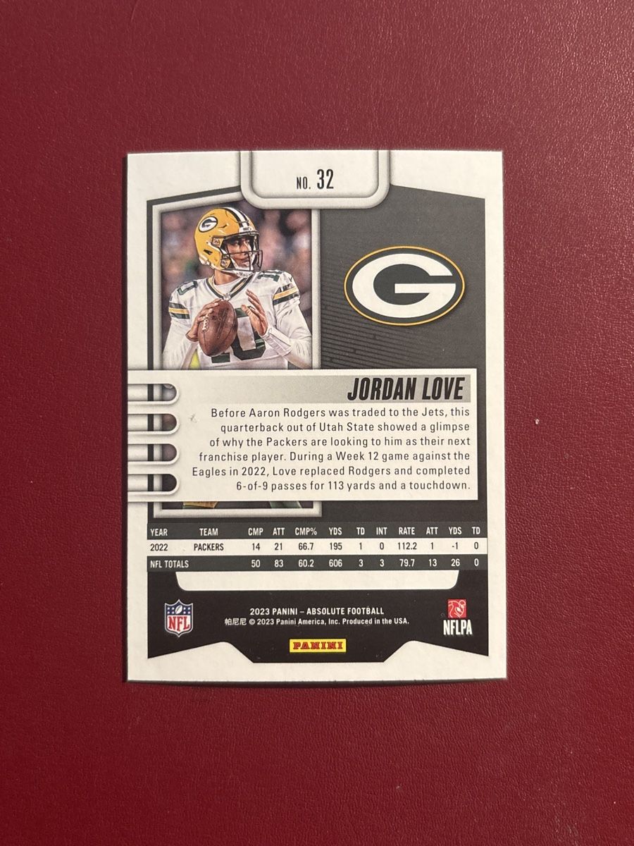 NFL Carte collezionabili: Jordan Love - NFL - Packers – Usato da Kaiseraugst venduto da Baum_12 1