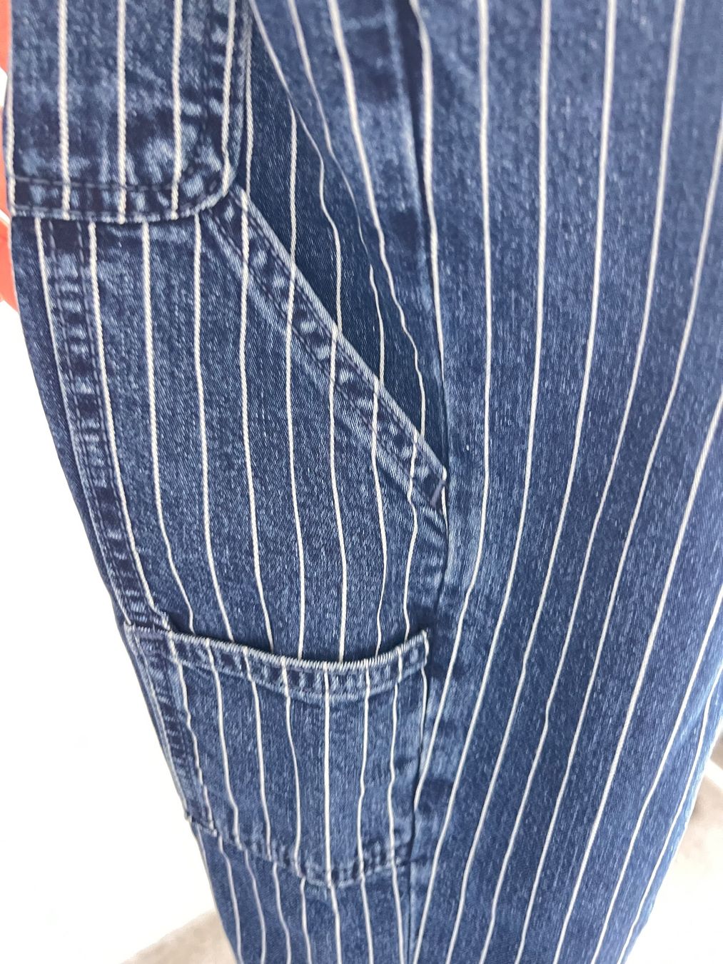 Monki Jeans: MONKI striped jeans cargo – Nuovo (secondo la descrizione) da Lausanne venduto da NYC67 2