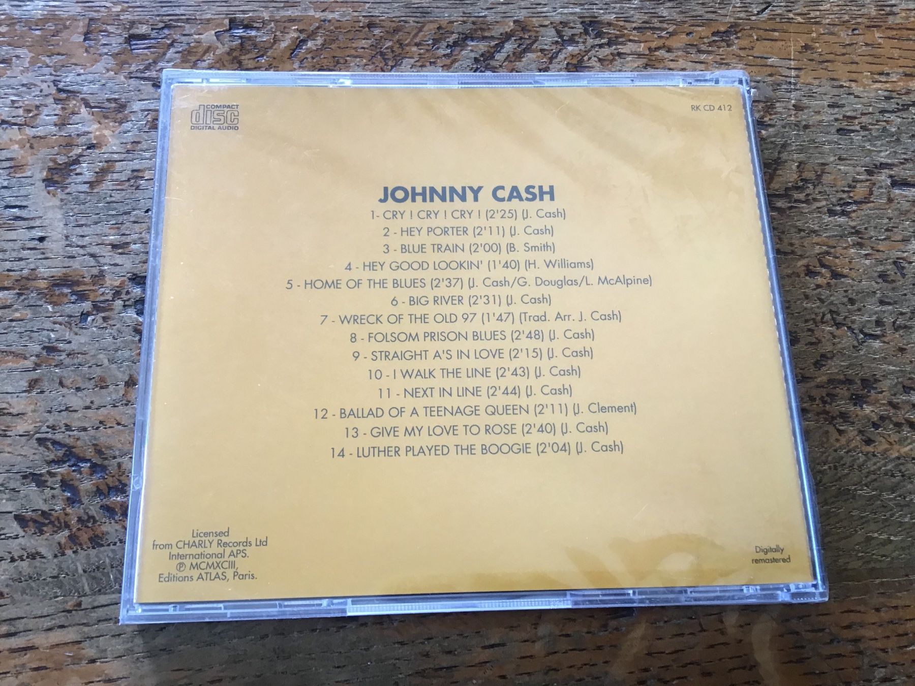 CD: CD Johnny Cash neuf et scellé – Nuovo e nell'imballaggio originale da Fully venduto da Ruby97 1