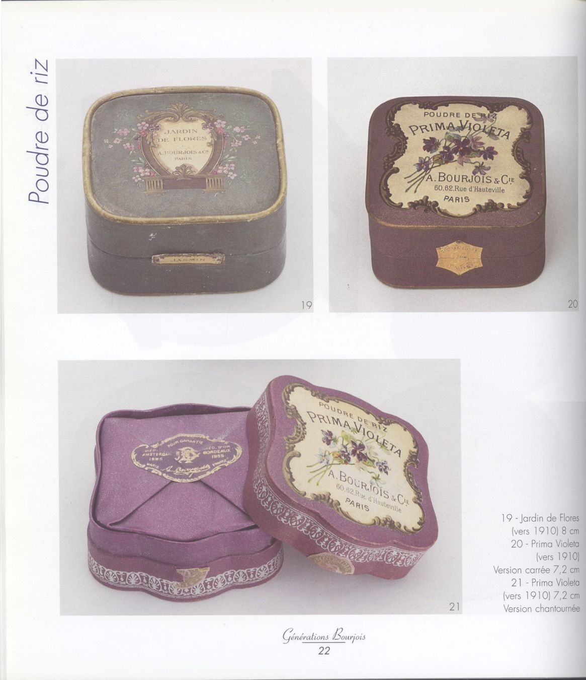 Livres: Parfum: Générations Bourjois - Geneviève Fontan – D'occasion à Biel/Bienne par 07helios032 3