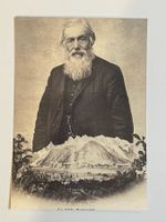Carte postale ancienne Guide Demarchi Mont-Blanc 1890 rare