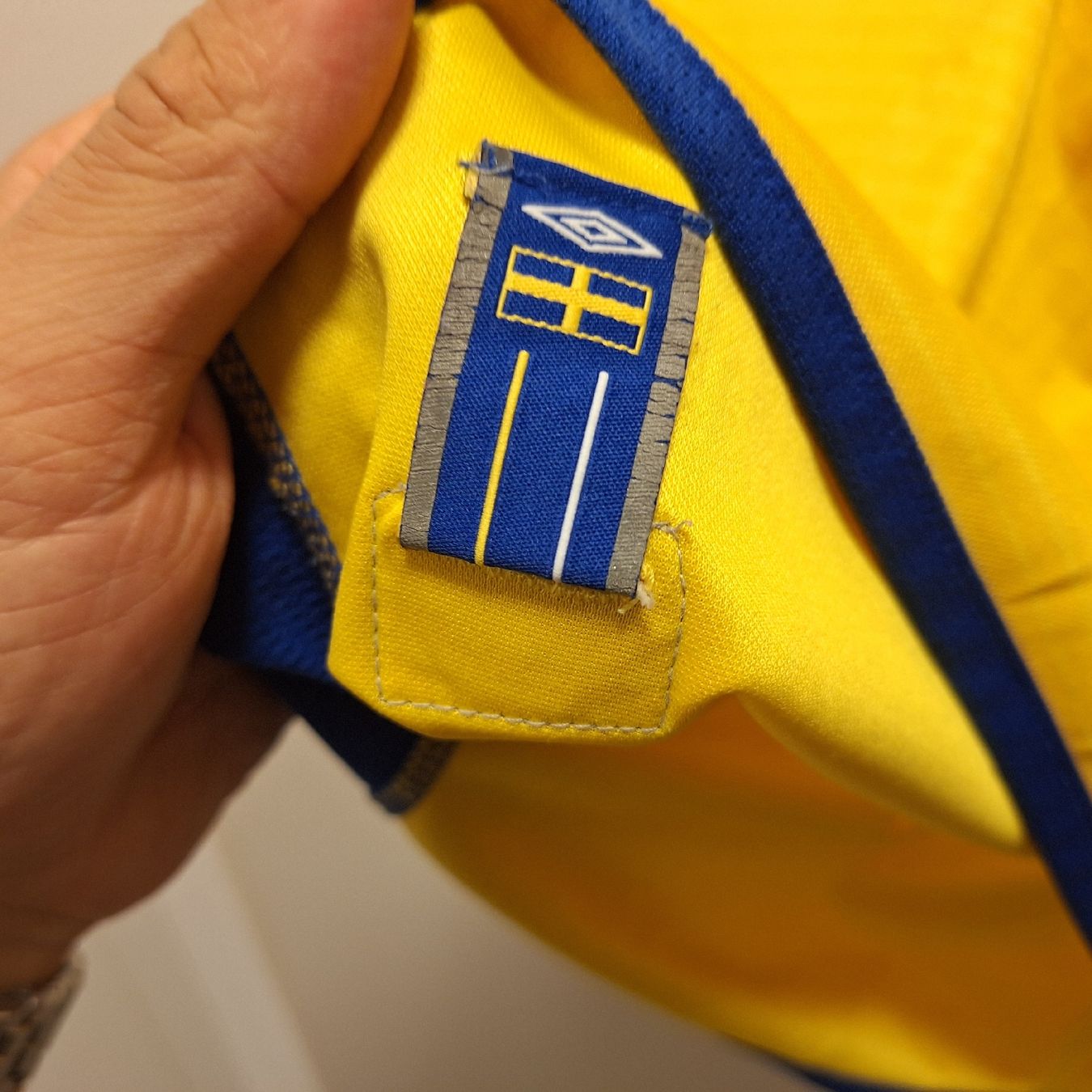 Canottiere & Pantaloni: Umbro Sweden Mannschafft 2003 – Usato da Bellinzona venduto da LA-ropa-de-Juan 8