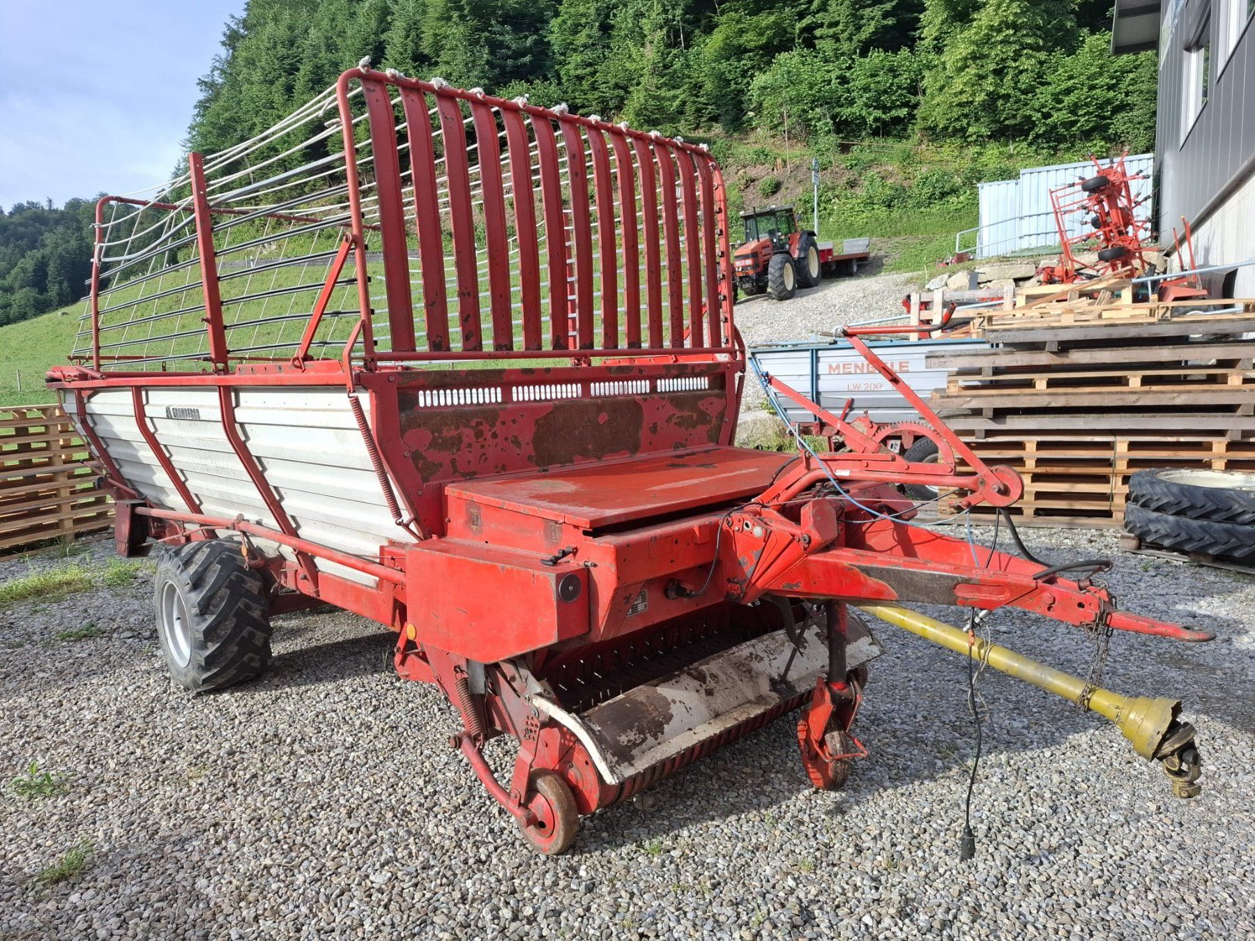 Kemper Rimorchi: Kemper Ladewagen RO-LT 720 – Usato da Menznau venduto da ernilmag 3