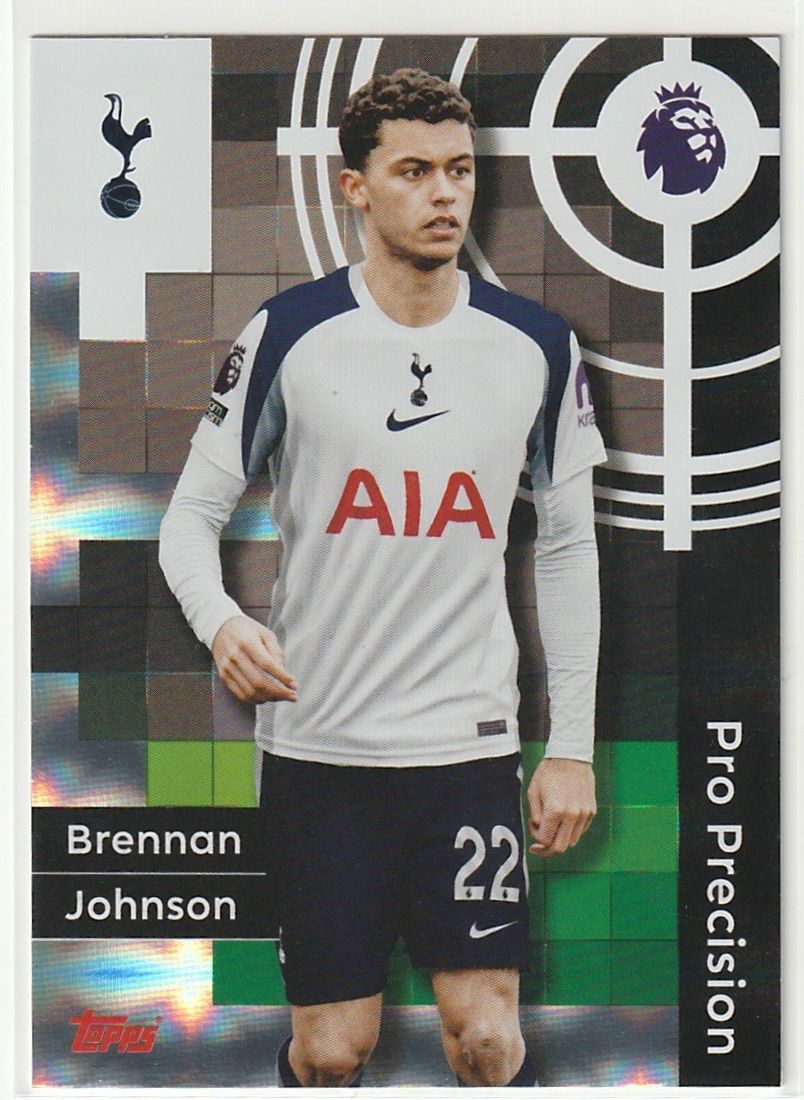 Topps Carte collezionabili: 2026 Topps Premier League Brennan Johnson Pro Precision – Nuovo (secondo la descrizione) da Biel/Bienne venduto da historian-198
