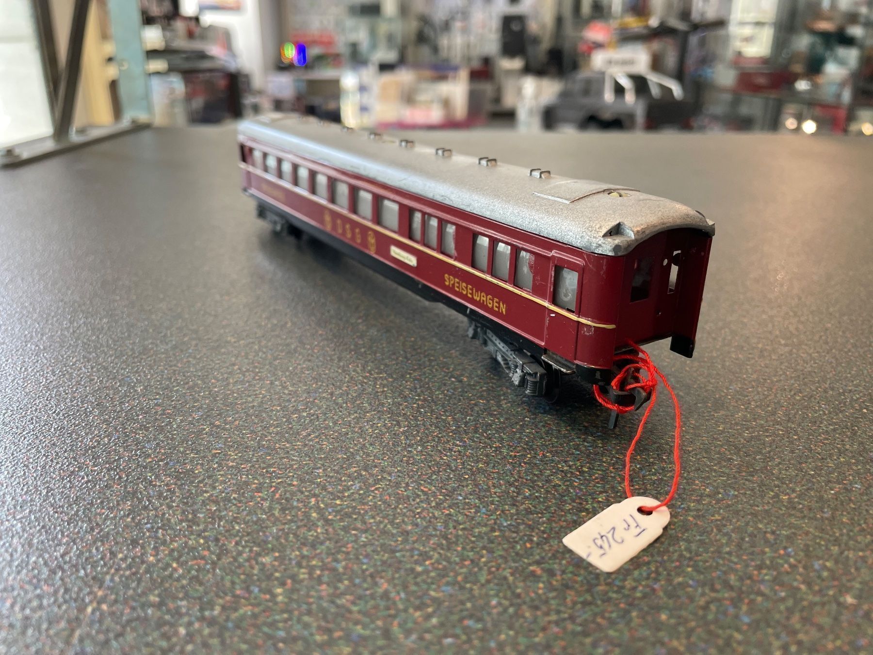 Fleischmann Modelleisenbahnen: Fleischmann RARE Speisewagen DSG Vintage – Gebraucht aus Chiasso von Carrara-Modellismo 2