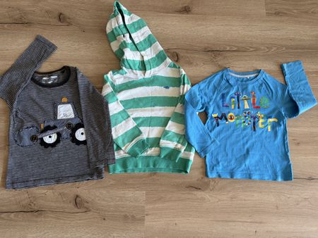3X Kinder Pullover Gr. 98-104