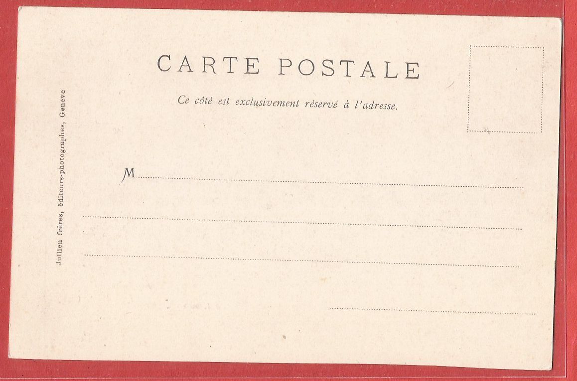 Cartoline postali: Champex bei Orsières - 1903 – Usato da Fislisbach venduto da Porano 1