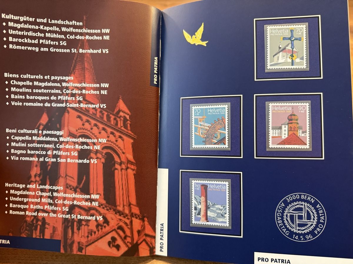 Tutti i francobolli: Jahrbuch 1996, komplett  – Usato da Altdorf UR venduto da Sanna08 2