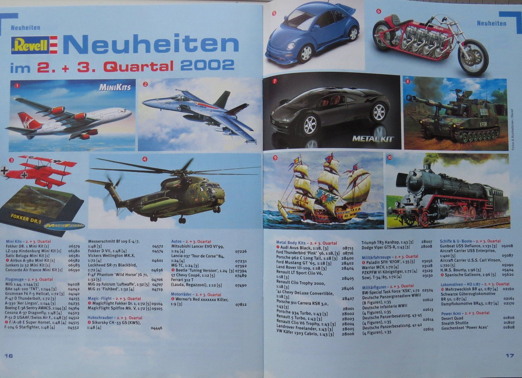 Zeitschriften & Magazine: Revell Hobby Katalog von 2002 inkl. Poster – Neu (gemäss Beschreibung) aus Ettingen von campione_1 2