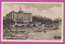 Vevey  -  Grandhotel auf alter Ansichtskarte um 1930