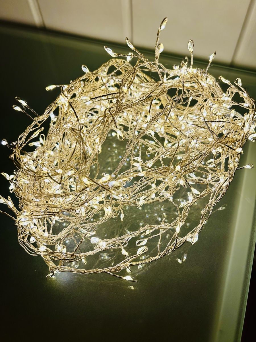 Ghirlande e barre luminose: Weihnachtsbeleuchtung Lichterkette 4,8 Meter – Usato da Gunten venduto da starfish3 2