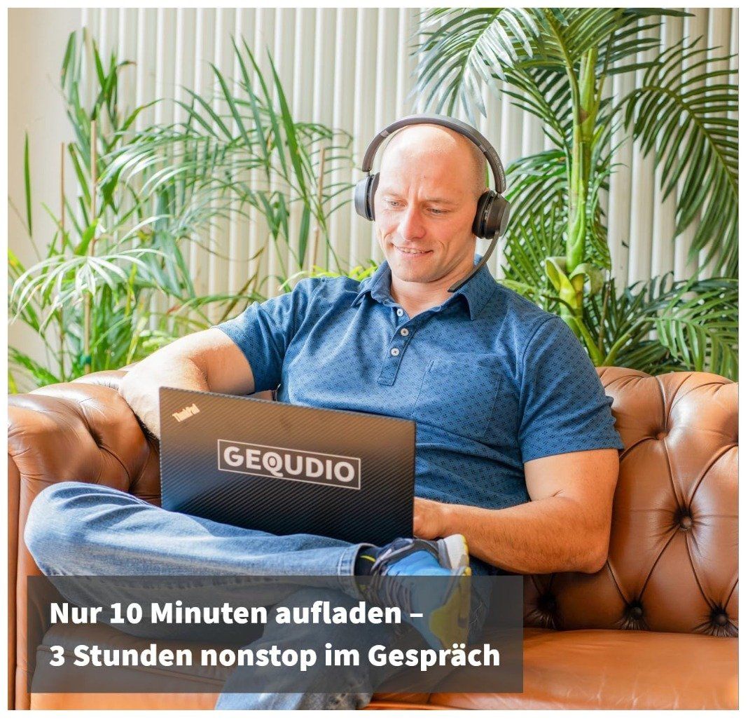 Cuffie: GEQUDIO GB 2 Bluetooth Headset, neu, originalverpackt – Nuovo e nell'imballaggio originale da Laufen venduto da Genton 4