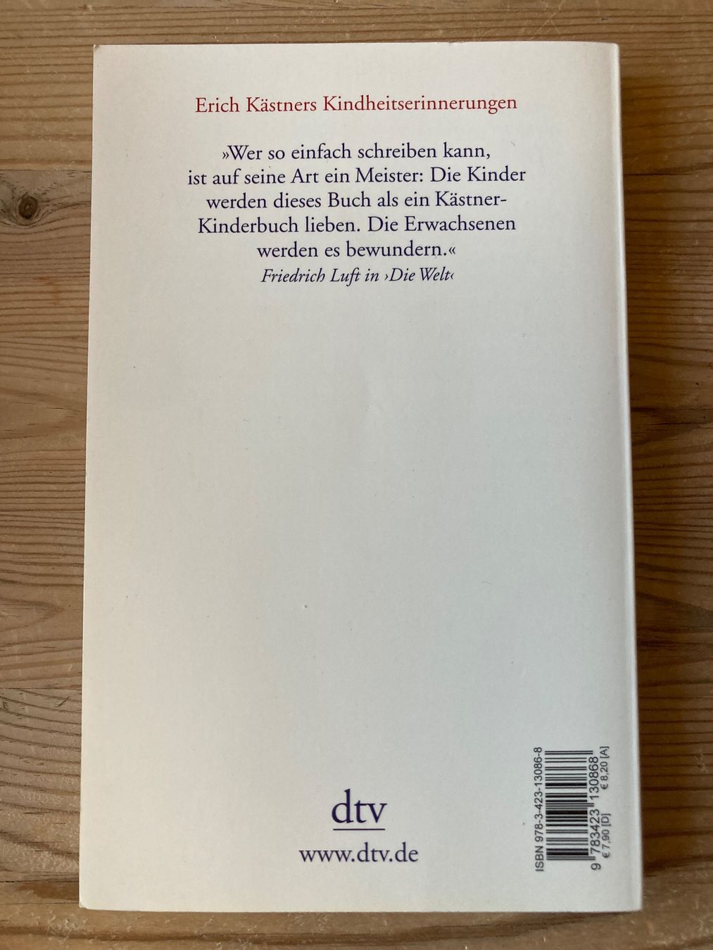 Libri: Erich Kästner - Als ich ein kleiner Junge war – Usato da Landschlacht venduto da Ajee2 1
