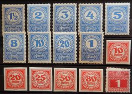 Österreich Lot mit alten Werten III