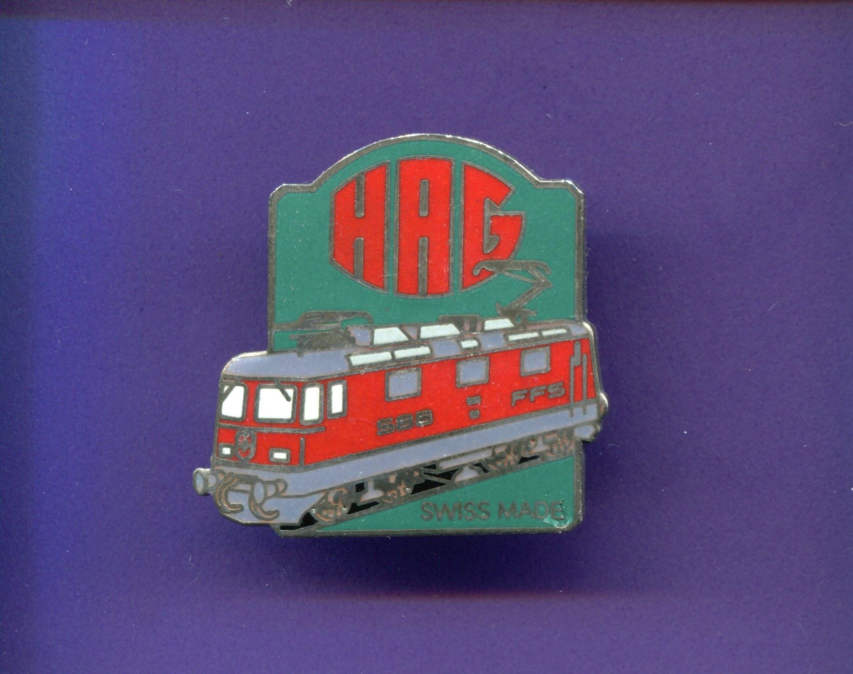 SBB/CFF/FFS Plaketten & Abzeichen: HAG  SBB Re 4/4 – Gebraucht aus Winterthur von Sammleroase